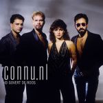 15-10-1984 Miami Sound Machine and Gloria Estefan at studio in Amsterdam Photo: Govert de Roos/Connu